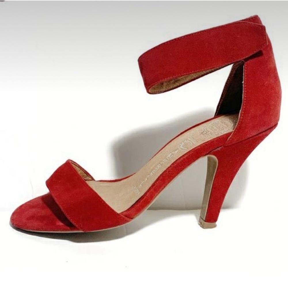Jeffrey Campbell “Foxtrot” Red Heels Size 6.5